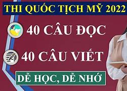 Đọc Viết Thi Quốc Tịch Mỹ 2022 Vietlish Online