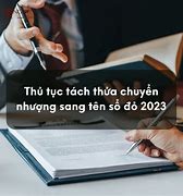 Thủ Tục Tách Thửa 2023