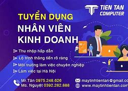 Tuyển Nhân Viên Kinh Doanh Tại Hà Nội